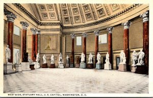 Washington D C United States Capitol Statuary Hall West Side