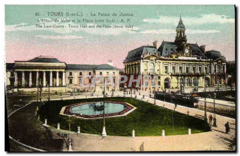 Old Postcard Tours Courthouse