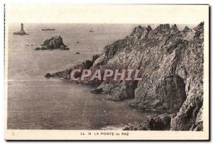 Old Postcard The Pointe Du Raz L Entrance to the House Olivier Gram Oliar LL