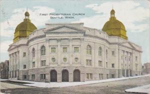 Washington Seattle First Presbyterian Church 1909