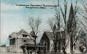 Church Napoleon Ohio Vintage Postcard C069