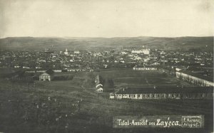 serbia, ZAJEČAR Зајечар, Panorama (1910s) F. Kiener RPPC Postcard