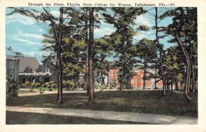 Tallahassee Florida State College For Women Antique Postcard K63329