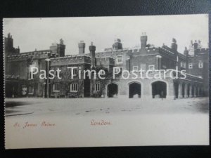 c1903 - St. James Palace, LONDON, Undivided Back