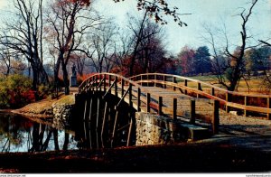 Massachusetts Concord The Old North Bridge