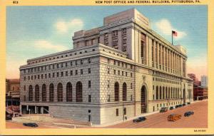 Pennsylvania Pittsburgh New Post Office and Federal Building Curteich