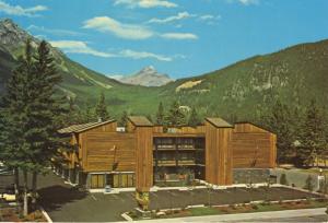 Ptarmigan Inn Banff AB Alberta Hotel Mt. Norquay Mt. Baker Vintage Postcard D4