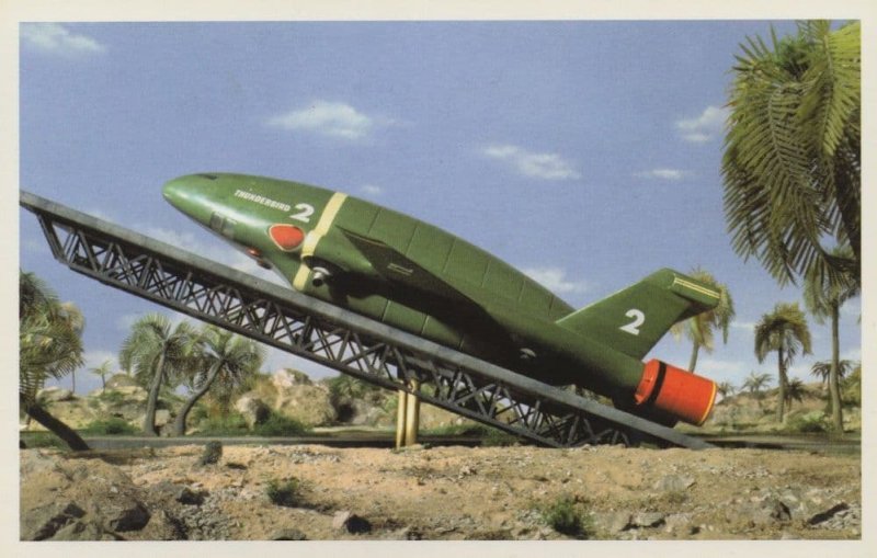 Thunderbirds 2 Craft in Episode 3 The Perils Of Lady Penelope Postcard