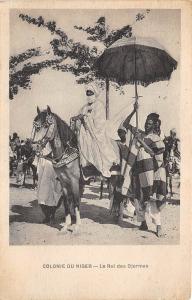 B91676 niger africa le roi des djermas types folklore King of the Djerma