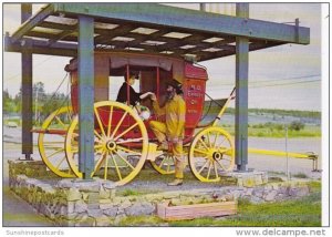 Canada British Columbia 100 Mile House Barnard's Express Stage Coach
