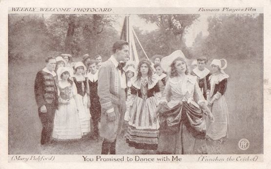 Morris Maypole Dance Dancing Antique Plain Old Back Post Victorian Postcard