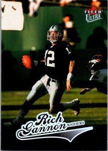 2004 Fleer Football Card Rich Gannon Oakland Raiders sk9308