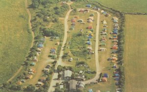 Toms Field Camping Caravan Site Military Sender Dorset Postcard