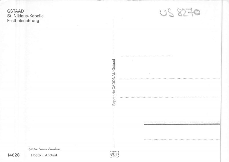 us8270 st niklaus kapelle festbeleuchtung gstaad  switzerland
