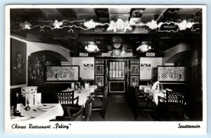 RPPC AMSTERDAM, Netherlands ~ PEKING Chinese Restaurant 1950  Postcard