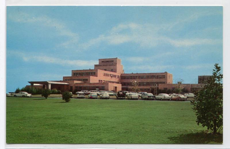 Memorial Hospital Clarksdale Mississippi MS 1960s postcard