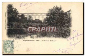 Old Postcard Roquefavour The Arc Edges