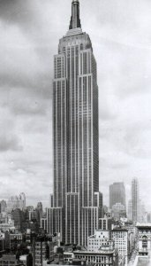 Vintage Photo Postcard RPPC New York City NY Empire State Building