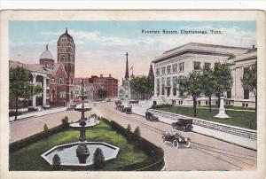 Tennessee Chattanooga Fountain Square