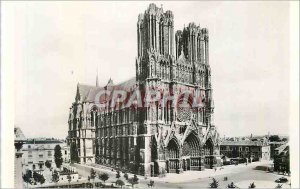 Modern Postcard Cathedral of Reims