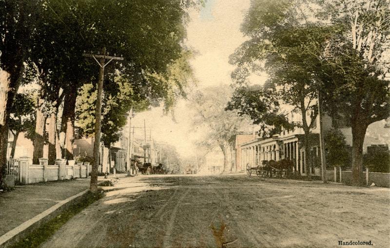 NH - Hillsboro. Main Street circa 1907
