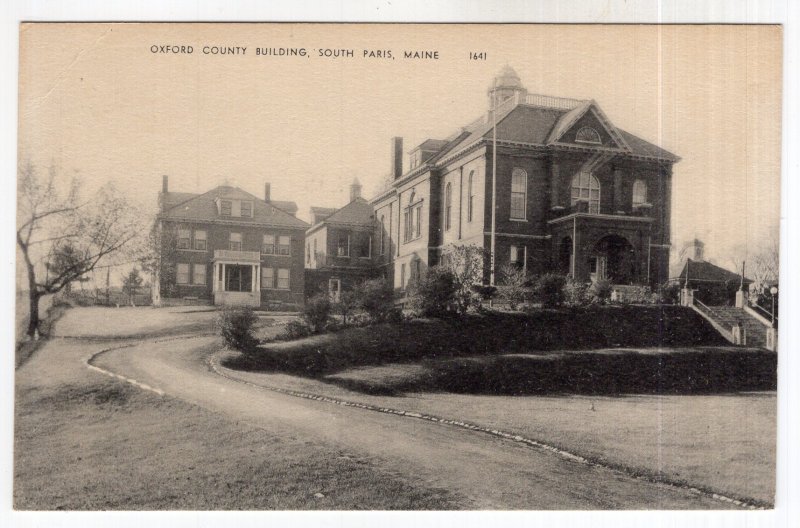 South Paris, Maine, Oxford County Building