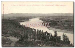 Old Postcard The Tarn et Garonne Around Saint Loup panoramic view of the Vall...