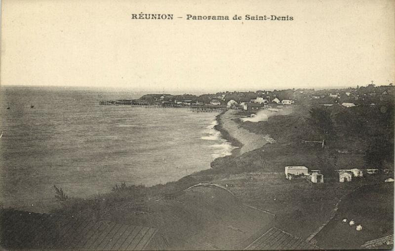 reunion, SAINT-DENIS, Panorama (1899) Messageries Maritimes