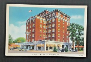 Mint Vintage 1920s Macon Georgia Hotel Macon Vintage Cars Postcard