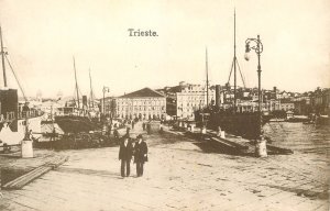 Italy Trieste port harbour sailship navigation