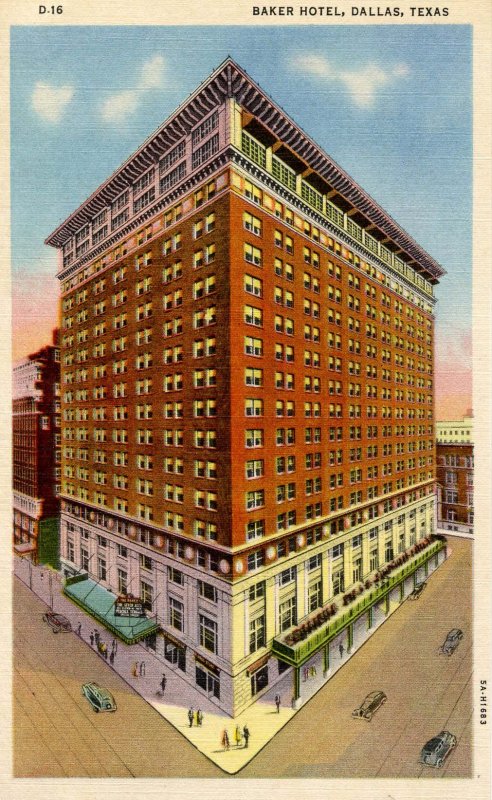 TX - Dallas. Baker Hotel