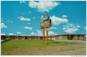 Crest Motel, LETHBRIDGE, Alberta, Canada, 40-60´