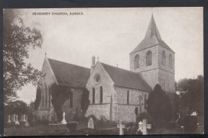 Sussex Postcard - Pevensey Church     RS12045