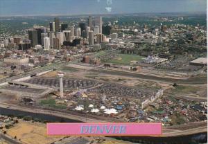 Colorado Denver Aerial View