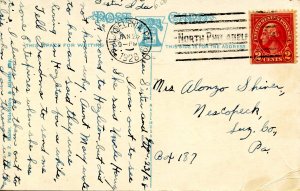 PA - Philadelphia. Elevated Railroad & Station, Delaware Ave.