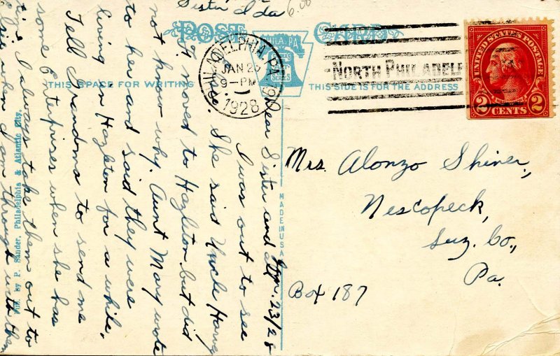 PA - Philadelphia. Elevated Railroad & Station, Delaware Ave.