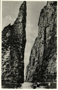 denmark, Faroe Islands, STREYMOY, Vestmannabjørgini (1950s) Postcard