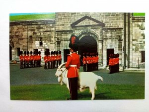 Vintage Postcard Cermony Releive of the Vielle Guard par la Nouvelle Canada