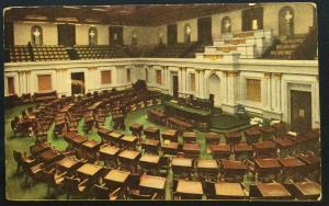 Postcard Unused Senate Chamber US Capitol Washington DC LB