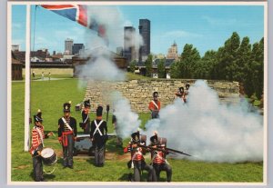 Ceremonial Firing Of The Cannon, Old Fort York, Toronto Ontario, Postcard #2