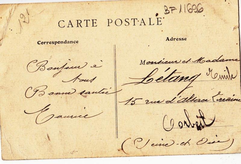 BF11696 mailly le camp france  front/back image