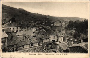 CPA Beaujeu - Vue Generale - Haut de la Ville (1036471)