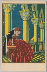 55157 - VINTAGE POSTCARD - Glamour Ladies Donnine - ARTIST SIGNED: SCATTINA #53 