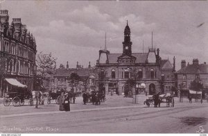 BUXTON, Derbyshire, England, UK, PU-1906; Market Place, TUCK # 1599