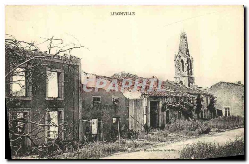 Old Postcard Lironville