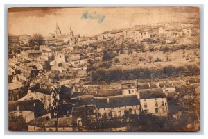 RPPC Birds Eye View Briey France UNP Postcard Y17