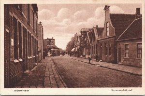 Netherlands Wormerveer Krommenieerpad Vintage Postcard 09.46