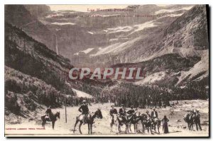 Old Postcard The High Pyrenees Gavarnie