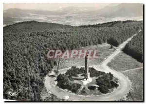 Modern Postcard Hohwald Bas Rhin Aerial view of the Tower of Fire Field