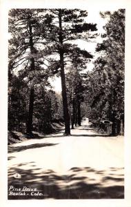 Beulah Colorado Pine Drive Real Photo Antique Postcard J78977